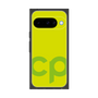 プレミアムスクエアケース［ オリジナル - CASEPLAYイニシャル - グリーン ］