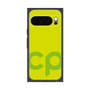 プレミアムスクエアケース［ オリジナル - CASEPLAYイニシャル - グリーン ］
