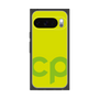 プレミアムスクエアケース［ オリジナル - CASEPLAYイニシャル - グリーン ］