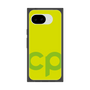 プレミアムスクエアケース［ オリジナル - CASEPLAYイニシャル - グリーン ］