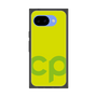 プレミアムスクエアケース［ オリジナル - CASEPLAYイニシャル - グリーン ］