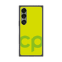 プレミアムスクエアケース［ オリジナル - CASEPLAYイニシャル - グリーン ］