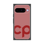 プレミアムスクエアケース［ オリジナル - CASEPLAYイニシャル - レッド ］