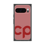 プレミアムスクエアケース［ オリジナル - CASEPLAYイニシャル - レッド ］