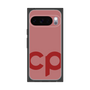 プレミアムスクエアケース［ オリジナル - CASEPLAYイニシャル - レッド ］