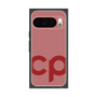 プレミアムスクエアケース［ オリジナル - CASEPLAYイニシャル - レッド ］