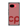 プレミアムスクエアケース［ オリジナル - CASEPLAYイニシャル - レッド ］