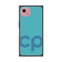 プレミアムスクエアケース［ オリジナル - CASEPLAYイニシャル - ライトブルー ］