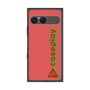 プレミアムスクエアケース［ オリジナル - CASEPLAYロゴタイプ - レッド ］