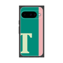 プレミアムスクエアケース［ オリジナル - initial color line - T green ］
