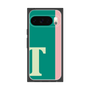 プレミアムスクエアケース［ オリジナル - initial color line - T green ］
