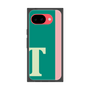 プレミアムスクエアケース［ オリジナル - initial color line - T green ］