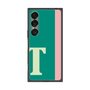 プレミアムスクエアケース［ オリジナル - initial color line - T green ］