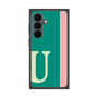 プレミアムスクエアケース［ オリジナル - initial color line - U green ］