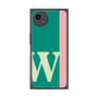 プレミアムスクエアケース［ オリジナル - initial color line - W green ］