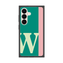 プレミアムスクエアケース［ オリジナル - initial color line - W green ］