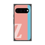 プレミアムスクエアケース［ オリジナル - initial color line - Z pink ］