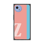 プレミアムスクエアケース［ オリジナル - initial color line - Z pink ］