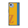 プレミアムスクエアケース［ オリジナル - initial color line - Z orange ］