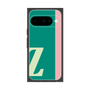 プレミアムスクエアケース［ オリジナル - initial color line - Z green ］