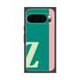 プレミアムスクエアケース［ オリジナル - initial color line - Z green ］
