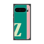 プレミアムスクエアケース［ オリジナル - initial color line - Z green ］
