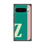 プレミアムスクエアケース［ オリジナル - initial color line - Z green ］