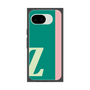 プレミアムスクエアケース［ オリジナル - initial color line - Z green ］