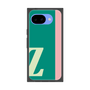 プレミアムスクエアケース［ オリジナル - initial color line - Z green ］