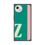 プレミアムスクエアケース［ オリジナル - initial color line - Z green ］