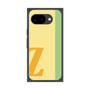 プレミアムスクエアケース［ オリジナル - initial color line - Z yellow ］