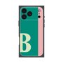 プレミアムスクエアケース［ オリジナル - initial color line - B green ］