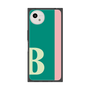 プレミアムスクエアケース［ オリジナル - initial color line - B green ］