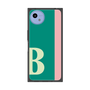 プレミアムスクエアケース［ オリジナル - initial color line - B green ］