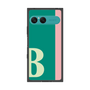 プレミアムスクエアケース［ オリジナル - initial color line - B green ］