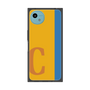 プレミアムスクエアケース［ オリジナル - initial color line - C orange ］
