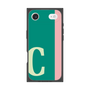 プレミアムスクエアケース［ オリジナル - initial color line - C green ］