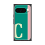 プレミアムスクエアケース［ オリジナル - initial color line - C green ］