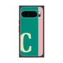 プレミアムスクエアケース［ オリジナル - initial color line - C green ］