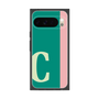 プレミアムスクエアケース［ オリジナル - initial color line - C green ］