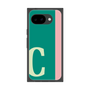 プレミアムスクエアケース［ オリジナル - initial color line - C green ］