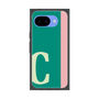 プレミアムスクエアケース［ オリジナル - initial color line - C green ］