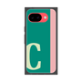 プレミアムスクエアケース［ オリジナル - initial color line - C green ］
