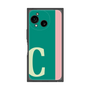 プレミアムスクエアケース［ オリジナル - initial color line - C green ］