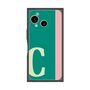 プレミアムスクエアケース［ オリジナル - initial color line - C green ］