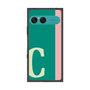 プレミアムスクエアケース［ オリジナル - initial color line - C green ］