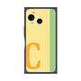 プレミアムスクエアケース［ オリジナル - initial color line - C yellow ］