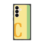 プレミアムスクエアケース［ オリジナル - initial color line - C yellow ］