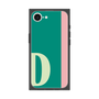 プレミアムスクエアケース［ オリジナル - initial color line - D green ］