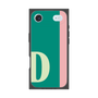 プレミアムスクエアケース［ オリジナル - initial color line - D green ］